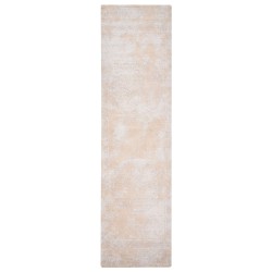 Dywan bawełniany 80 x 300 cm beżowy BEYKOZ Dywan bawełniany 80 x 300 cm beżowy BEYKOZ