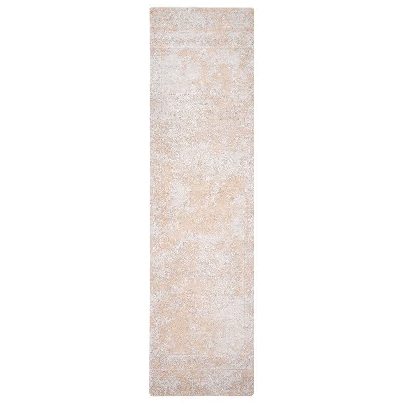 Dywan bawełniany 80 x 300 cm beżowy BEYKOZ Dywan bawełniany 80 x 300 cm beżowy BEYKOZ