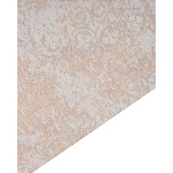 Dywan bawełniany 80 x 300 cm beżowy BEYKOZ Dywan bawełniany 80 x 300 cm beżowy BEYKOZ