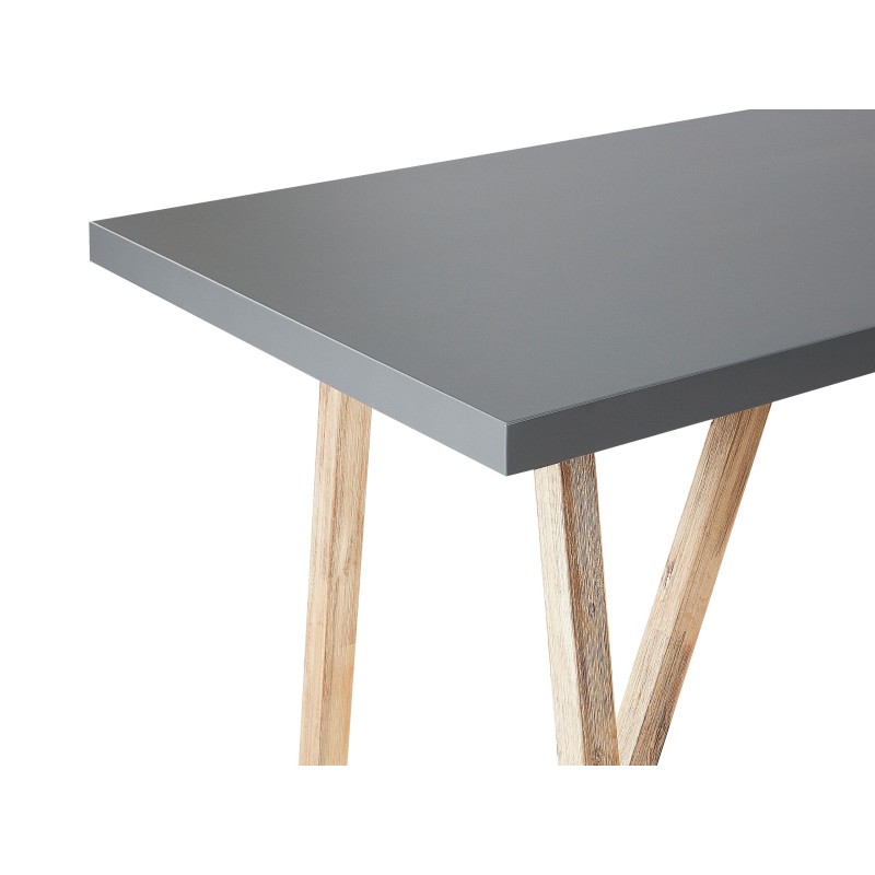 Stół ogrodowy TALAMONE 70 cm 140 cm Szary Stół ogrodowy TALAMONE 70 cm 140 cm Szary