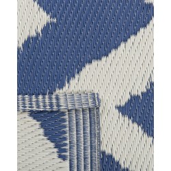 Dywan zewnętrzny 120 x 180 cm granatowy SIRSA Dywan zewnętrzny 120 x 180 cm granatowy SIRSA