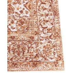 Dywan bawełniany 160 x 230 cm pomarańczowy HAYAT Dywan bawełniany 160 x 230 cm pomarańczowy HAYAT
