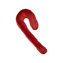 Zestaw 2 poduszek dekoracyjnych CANDY CANE Boucle 22 x 55 cm Czerwony Wzór świąteczny Zestaw 2 poduszek dekoracyjnych CANDY CANE Boucle 22 x 55 cm Czerwony Wzór świąteczny