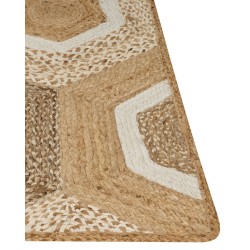 Dywan z juty 160 x 230 cm beżowy BASOREN Dywan z juty 160 x 230 cm beżowy BASOREN
