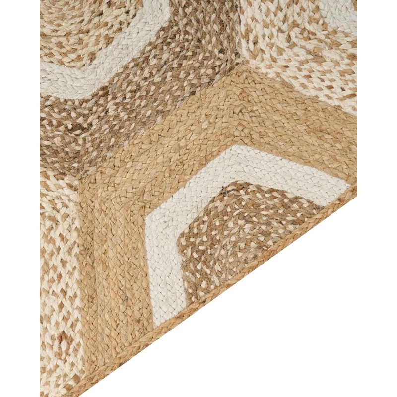 Dywan z juty 160 x 230 cm beżowy BASOREN Dywan z juty 160 x 230 cm beżowy BASOREN