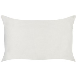 Zestaw 2 poduszek dekoracyjnych ALSINE Bawełna 30 x 50 cm Czerwony W paski Zestaw 2 poduszek dekoracyjnych ALSINE Bawełna 30 x 50 cm Czerwony W paski