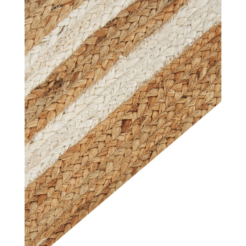 Dywan z juty 160 x 230 cm beżowy MENGEN Dywan z juty 160 x 230 cm beżowy MENGEN