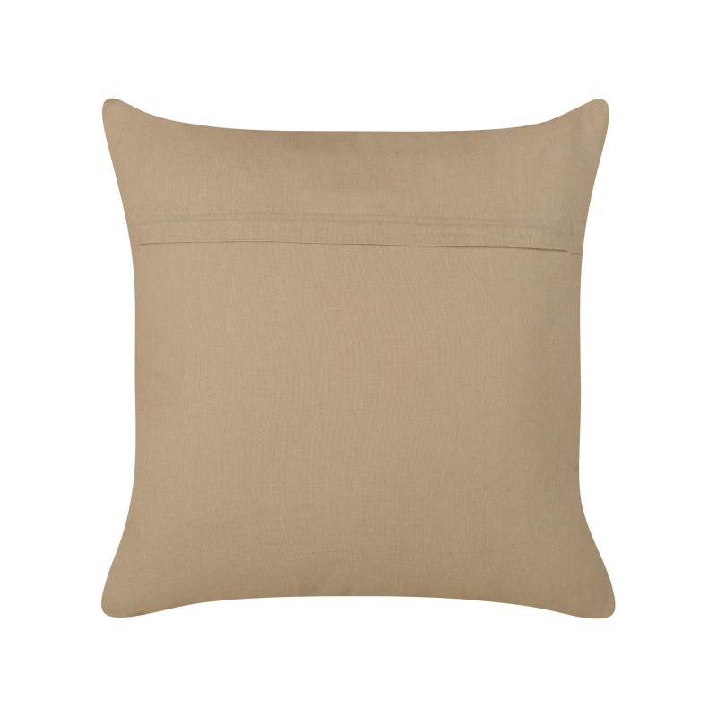 Zestaw 2 poduszek dekoracyjnych COLLOMIA Boucle 45 x 45 cm Beżowy Wzór geometryczny Zestaw 2 poduszek dekoracyjnych COLLOMIA Boucle 45 x 45 cm Beżowy Wzór geometryczny