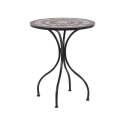 Stolik bistro CARIATI 60 cm 60 cm Czarny