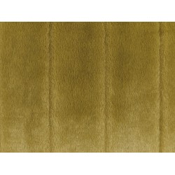 Zestaw 2 poduszek dekoracyjnych PUMILA Sztuczne futro 45 x 45 cm Oliwkowy W paski Zestaw 2 poduszek dekoracyjnych PUMILA Sztuczne futro 45 x 45 cm Oliwkowy W paski