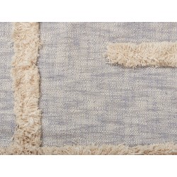 Koc HOSPET Bawełna 130 x 180 cm Szary Koc HOSPET Bawełna 130 x 180 cm Szary