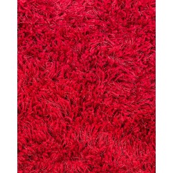Dywan shaggy 200 x 300 cm czerwony CIDE Dywan shaggy 200 x 300 cm czerwony CIDE