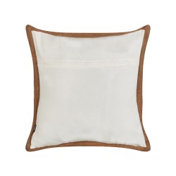 Zestaw 2 poduszek dekoracyjnych IANTHE Bawełna 45 x 45 cm Złamana biel Jednolity Zestaw 2 poduszek dekoracyjnych IANTHE Bawełna 45 x 45 cm Złamana biel Jednolity