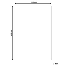 Dywan z juty 160 x 230 cm zielony KARAKUYU Dywan z juty 160 x 230 cm zielony KARAKUYU