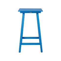 Stolik ogrodowy barowy ADIRONDACK 60 cm 59 cm Materiał syntetyczny Niebieski Stolik ogrodowy barowy ADIRONDACK 60 cm 59 cm Materiał syntetyczny Niebieski