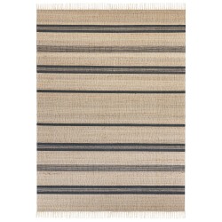 Dywan z juty 160 x 230 cm beżowo-szary TALPUR Dywan z juty 160 x 230 cm beżowo-szary TALPUR