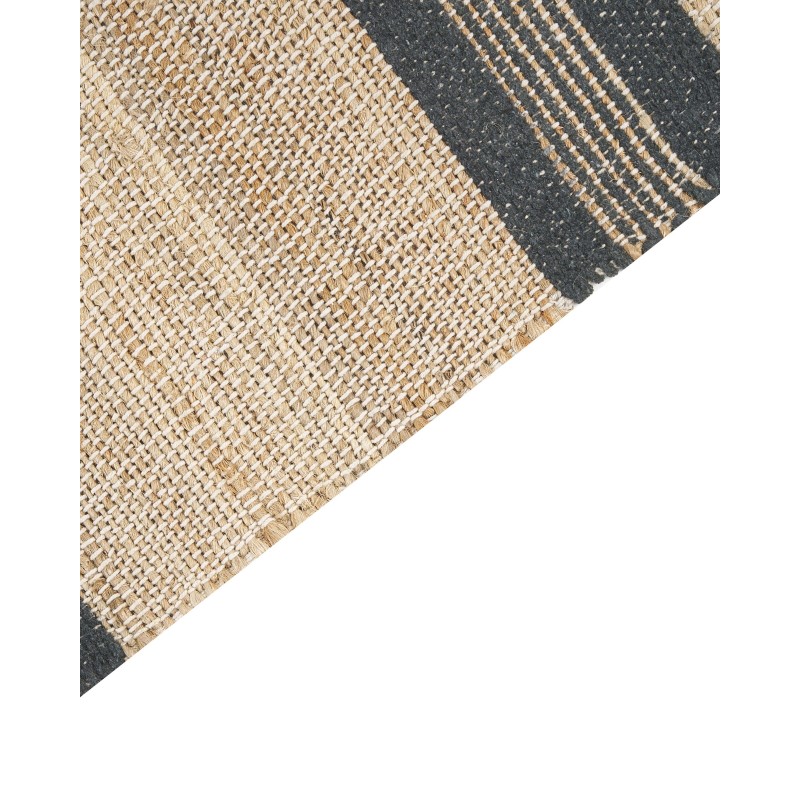 Dywan z juty 160 x 230 cm beżowo-szary TALPUR Dywan z juty 160 x 230 cm beżowo-szary TALPUR