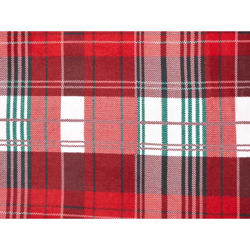 Koc FUDGE 150 x 200 cm Czerwony Koc FUDGE 150 x 200 cm Czerwony