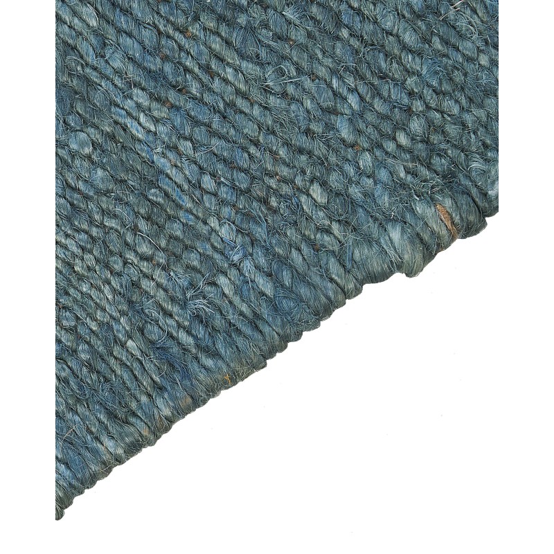 Dywan z juty 160 x 230 cm niebieski LUNIA Dywan z juty 160 x 230 cm niebieski LUNIA