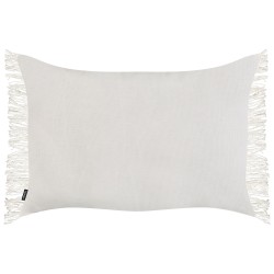 Zestaw 2 poduszek dekoracyjnych MABA Bawełna 50 x 35 cm Złamana biel Jednolity Zestaw 2 poduszek dekoracyjnych MABA Bawełna 50 x 35 cm Złamana biel Jednolity