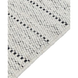 Dywan wełniany 160 x 230 cm beżowo-czarny YAZLIK Dywan wełniany 160 x 230 cm beżowo-czarny YAZLIK