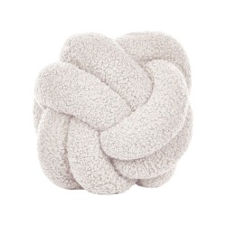 Zestaw 2 poduszek dekoracyjnych MALNI Boucle 19 x 19 cm Złamana biel Jednolity Zestaw 2 poduszek dekoracyjnych MALNI Boucle 19 x 19 cm Złamana biel Jednolity