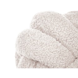 Zestaw 2 poduszek dekoracyjnych MALNI Boucle 19 x 19 cm Złamana biel Jednolity Zestaw 2 poduszek dekoracyjnych MALNI Boucle 19 x 19 cm Złamana biel Jednolity