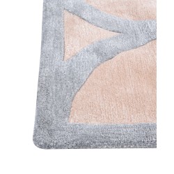 Dywan z wiskozy 160 x 230 cm beżowo-szary MALAN Dywan z wiskozy 160 x 230 cm beżowo-szary MALAN