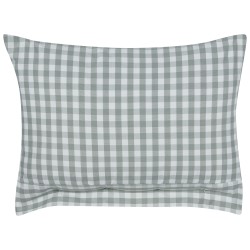Poduszka dekoracyjna TALYA 40 x 60 cm Miętowy W kratkę Poduszka dekoracyjna TALYA 40 x 60 cm Miętowy W kratkę