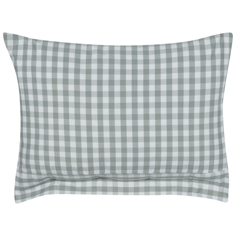 Poduszka dekoracyjna TALYA 40 x 60 cm Miętowy W kratkę Poduszka dekoracyjna TALYA 40 x 60 cm Miętowy W kratkę