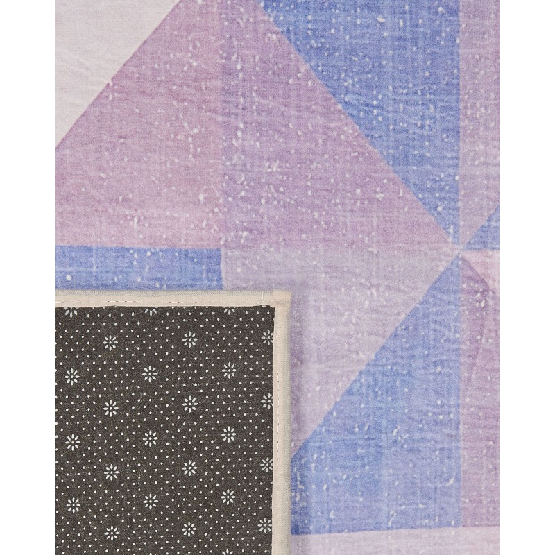 Dywan 80 x 150 cm niebiesko-szary KARTEPE Dywan 80 x 150 cm niebiesko-szary KARTEPE