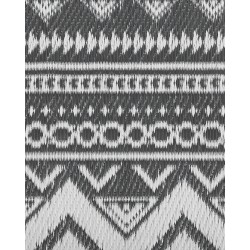 Dywan zewnętrzny 120 x 180 cm czarny NAGPUR Dywan zewnętrzny 120 x 180 cm czarny NAGPUR