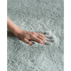 Dywan shaggy 160 x 230 cm zielony EVREN Dywan shaggy 160 x 230 cm zielony EVREN