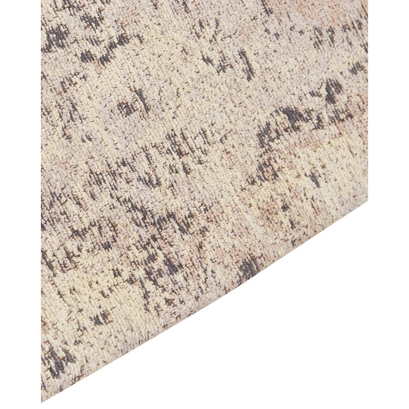Dywan bawełniany 200 x 300 cm beżowy MATARIM Dywan bawełniany 200 x 300 cm beżowy MATARIM