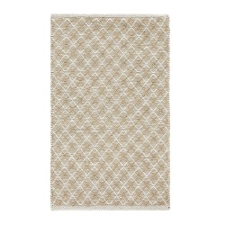 Dywan z juty 50 x 80 cm beżowy AKBEZ Dywan z juty 50 x 80 cm beżowy AKBEZ
