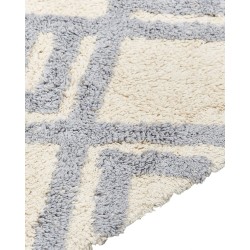 Dywan bawełniany 160 x 230 cm beżowo-szary NEVSEHIR Dywan bawełniany 160 x 230 cm beżowo-szary NEVSEHIR