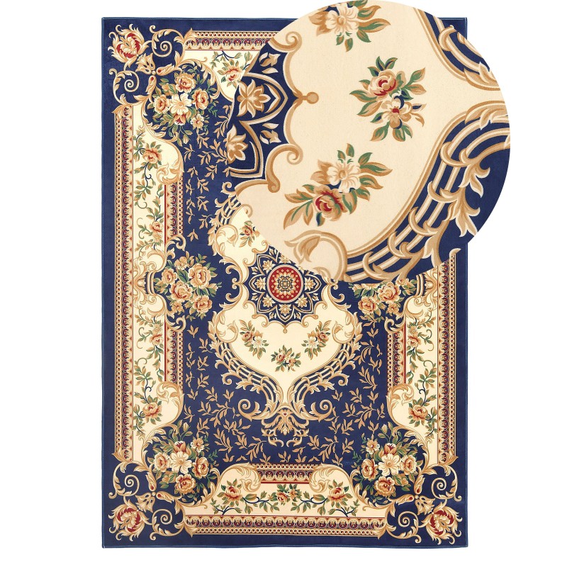 Dywan 140 x 200 cm niebieski GAZIANTEP Dywan 140 x 200 cm niebieski GAZIANTEP