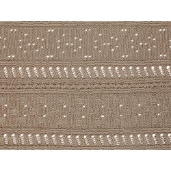 Narzuta na łóżko DAULET Bawełna 150 x 200 cm Brązowy Narzuta na łóżko DAULET Bawełna 150 x 200 cm Brązowy