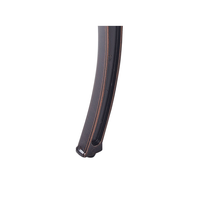 Ławka ogrodowa STAGGIA 104 cm Metal Brązowy Ławka ogrodowa STAGGIA 104 cm Metal Brązowy