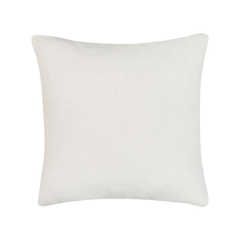 Zestaw 2 poduszek dekoracyjnych WAKAD 45 x 45 cm Beżowy Wzór roślinny Zestaw 2 poduszek dekoracyjnych WAKAD 45 x 45 cm Beżowy Wzór roślinny