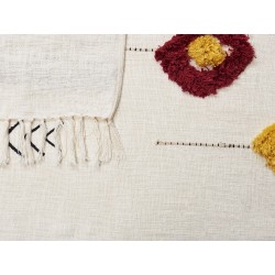 Koc AMROHA Bawełna 130 x 180 cm Kolorowy Koc AMROHA Bawełna 130 x 180 cm Kolorowy