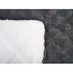 Narzuta na łóżko KANDILLI 200 x 220 cm Szary Narzuta na łóżko KANDILLI 200 x 220 cm Szary