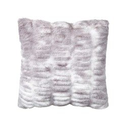 Zestaw 2 poduszek dekoracyjnych MACODES Sztuczne futro 45 x 45 cm Jasnoszary Jednolity Zestaw 2 poduszek dekoracyjnych MACODES Sztuczne futro 45 x 45 cm Jasnoszary Jednolity