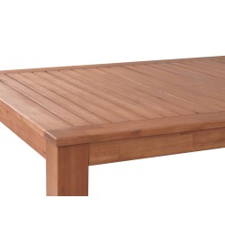 Stół ogrodowy MONSANO 190 cm 105 cm Drewno eukaliptusowe Brązowy Stół ogrodowy MONSANO 190 cm 105 cm Drewno eukaliptusowe Brązowy