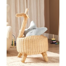 Kosz na zabawki Żyrafa HAINAN Rattan Naturalny Kosz na zabawki Żyrafa HAINAN Rattan Naturalny
