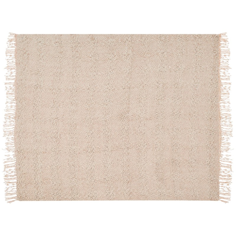 Koc VELLA Bawełna 200 x 220 cm Pastelowy róż Koc VELLA Bawełna 200 x 220 cm Pastelowy róż