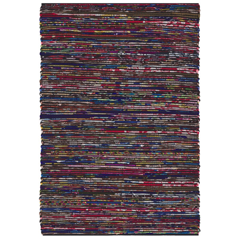 Dywany 160 x 230 cm wielokolorowy czarny BARTIN Dywany 160 x 230 cm wielokolorowy czarny BARTIN