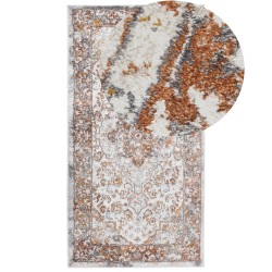 Dywan 80 x 150 cm beżowo-brązowy VAYK Dywan 80 x 150 cm beżowo-brązowy VAYK
