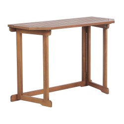 Stolik balkonowy TREIA 110 cm 47 cm Drewno akacjowe Brązowy