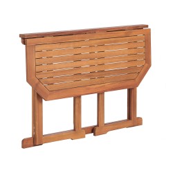 Stolik balkonowy TREIA 110 cm 47 cm Drewno akacjowe Brązowy Stolik balkonowy TREIA 110 cm 47 cm Drewno akacjowe Brązowy